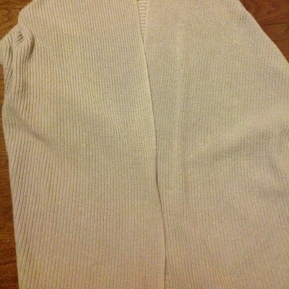 Oversized Grey chunky knit sweater cardigan shrug - Picture 6 of 8